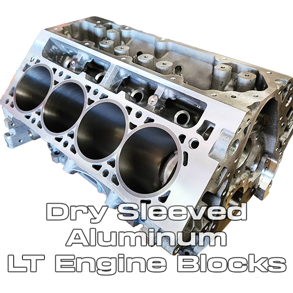 Big Bore, Sleeved, Aluminum LT Engine Block